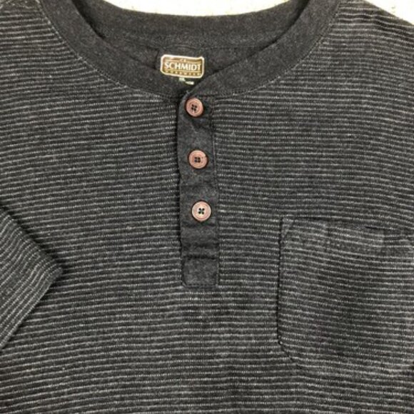 C.E. Schmidt Workwear XXL Thermal Short Sleeve Polo Shirt Soft Warm W/ Buttons - Picture 3 of 8